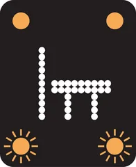 Closure of two lanes of a three lane carriageway ahead — UK road sign