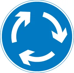 Road sign for question 37